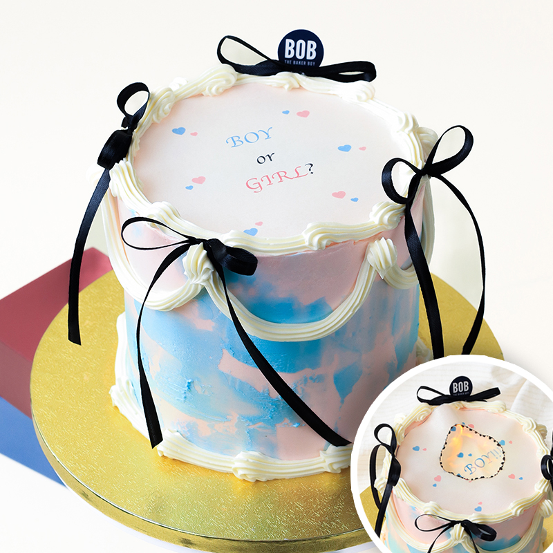 gender reveal cakes